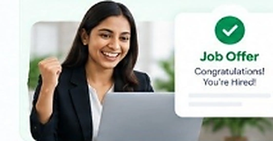 Job Offer and Placement Support Mockup